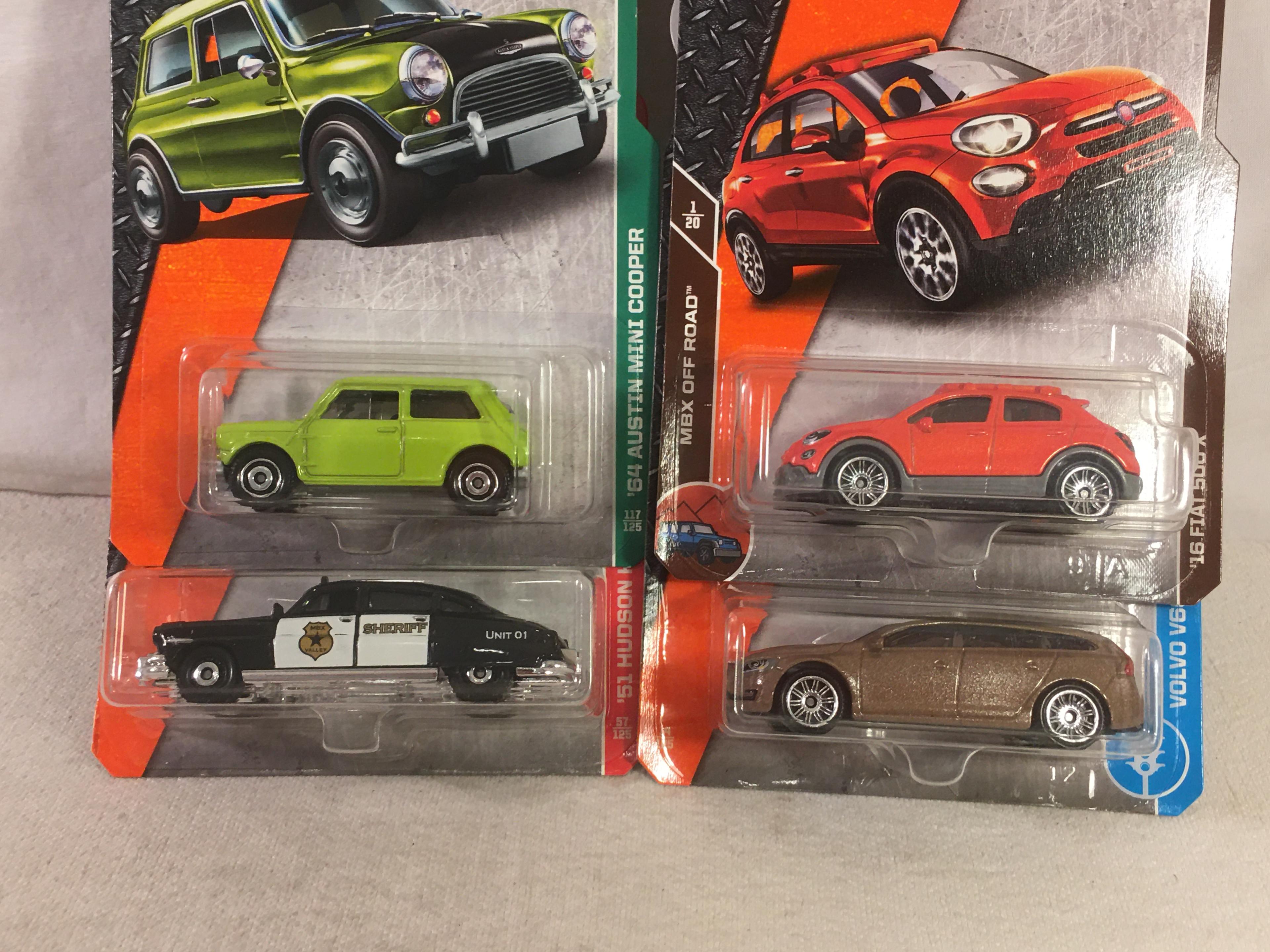 Lot Of 4 Pcs Collector  NIP Matchbox Assorted Designs 1:64 Scale Die Cast Cars - See Pictures