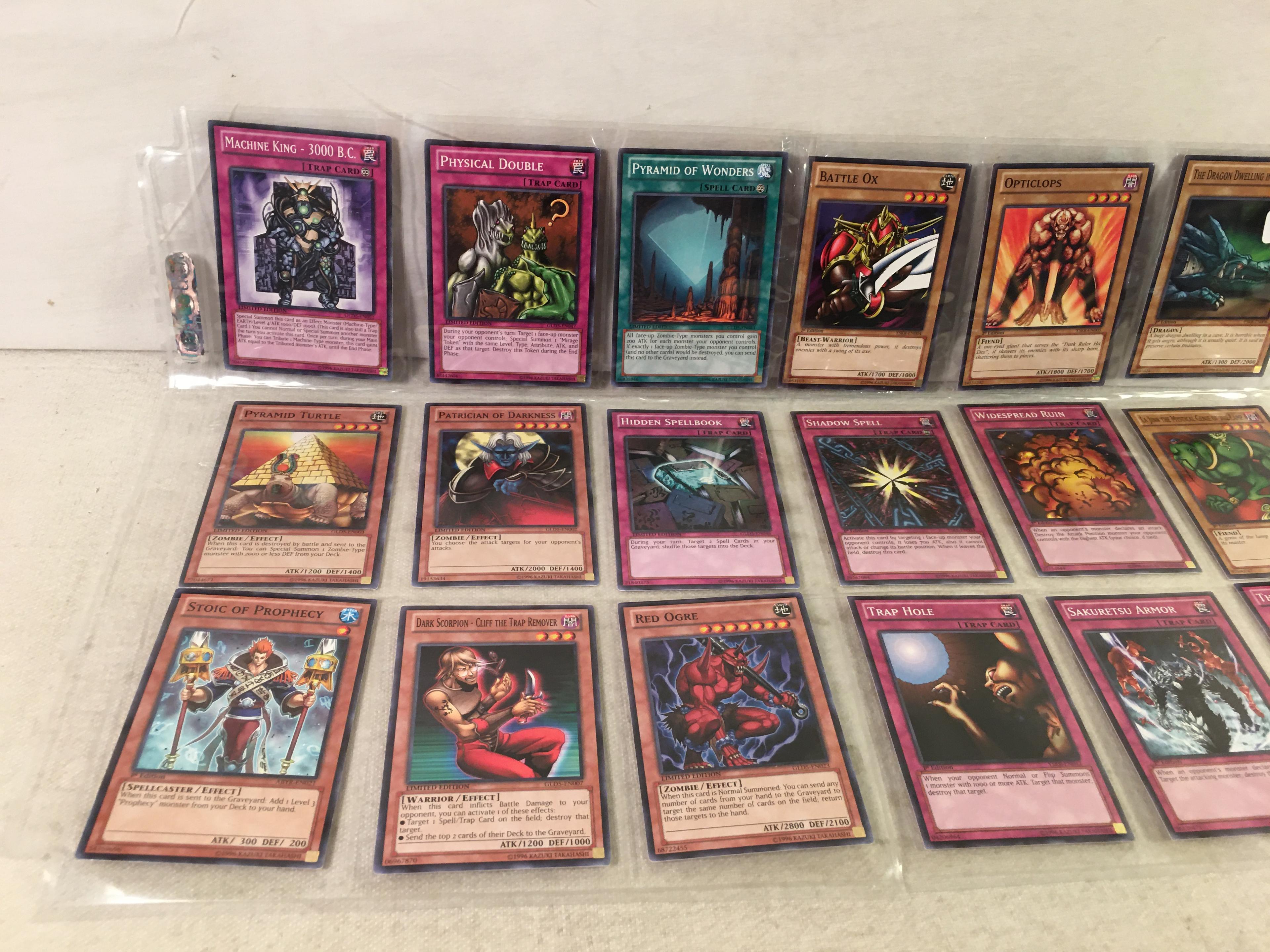 Lot of 18 Pcs Collector Assorted Yu-Gi-Oh Trading Card Game - See Pictures