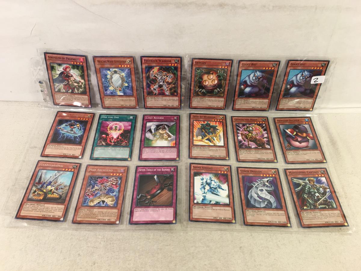 Lot of 18 Pcs Collector Assorted Yu-Gi-Oh Trading Card Game - See Pictures