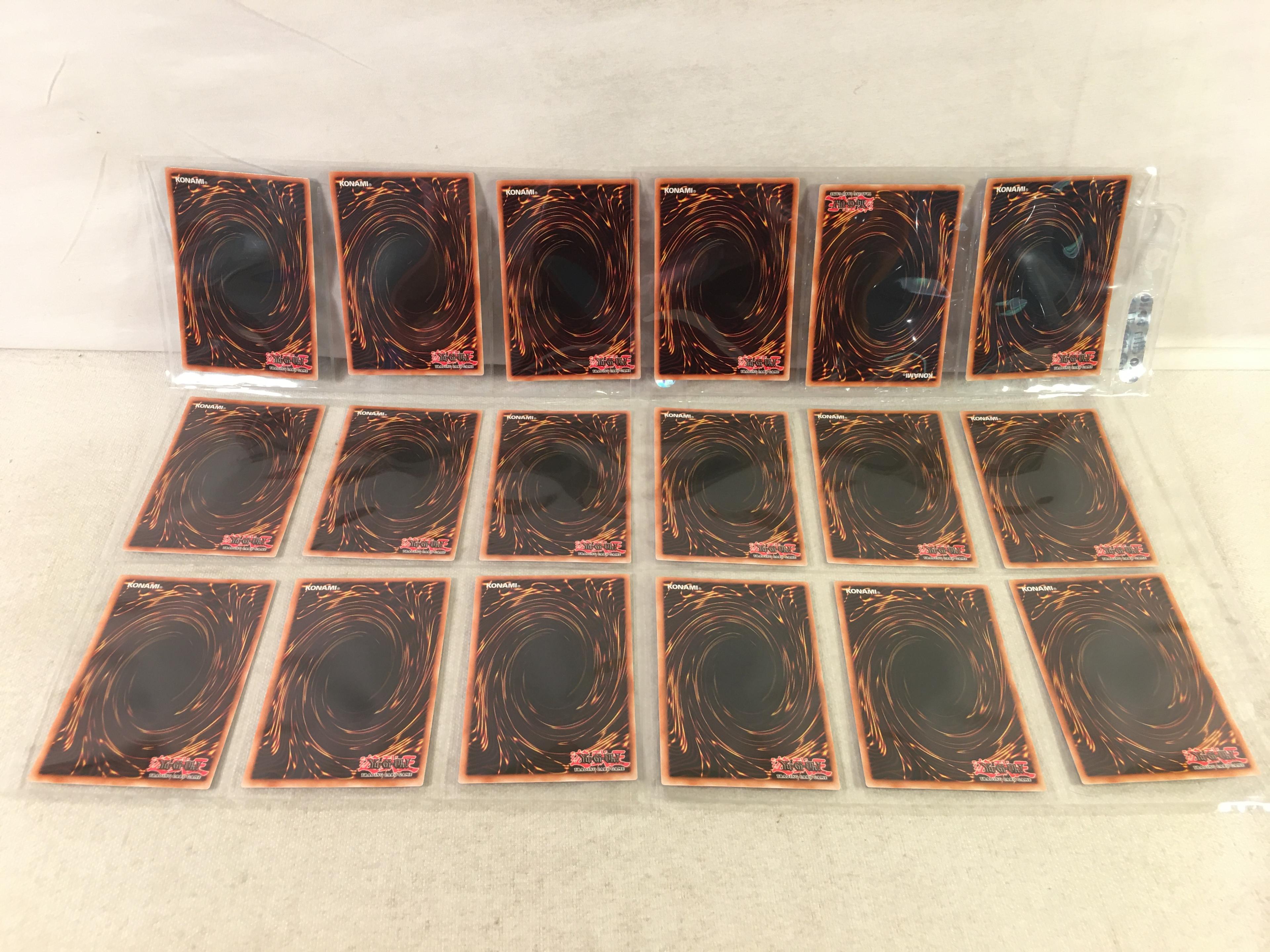 Lot of 18 Pcs Collector Assorted Yu-Gi-Oh Trading Card Game - See Pictures