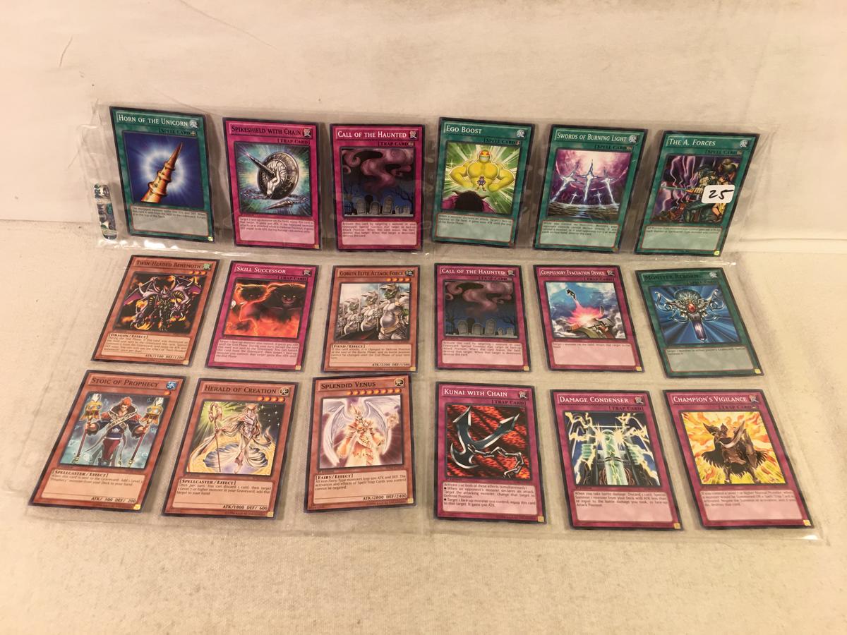 Lot of 18 Pcs Collector Assorted Yu-Gi-Oh Trading Card Game - See Pictures