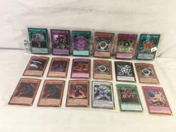 Lot of 18 Pcs Collector Loose Konami Yu-Gi-Oh Trading Card Game - See Pictures