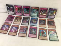 Lot of 18 Pcs Collector Loose Konami Yu-Gi-Oh Trading Card Game - See Pictures