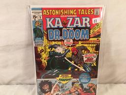 Collector Vintage Marvel Comics Astonishing Tales Featuring Kazar And Dr. Doom Comic No. 5