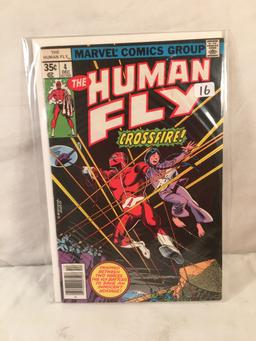 Collector Vintage Marvel Comics The Human Fly Crossfire Comic Book No. 4
