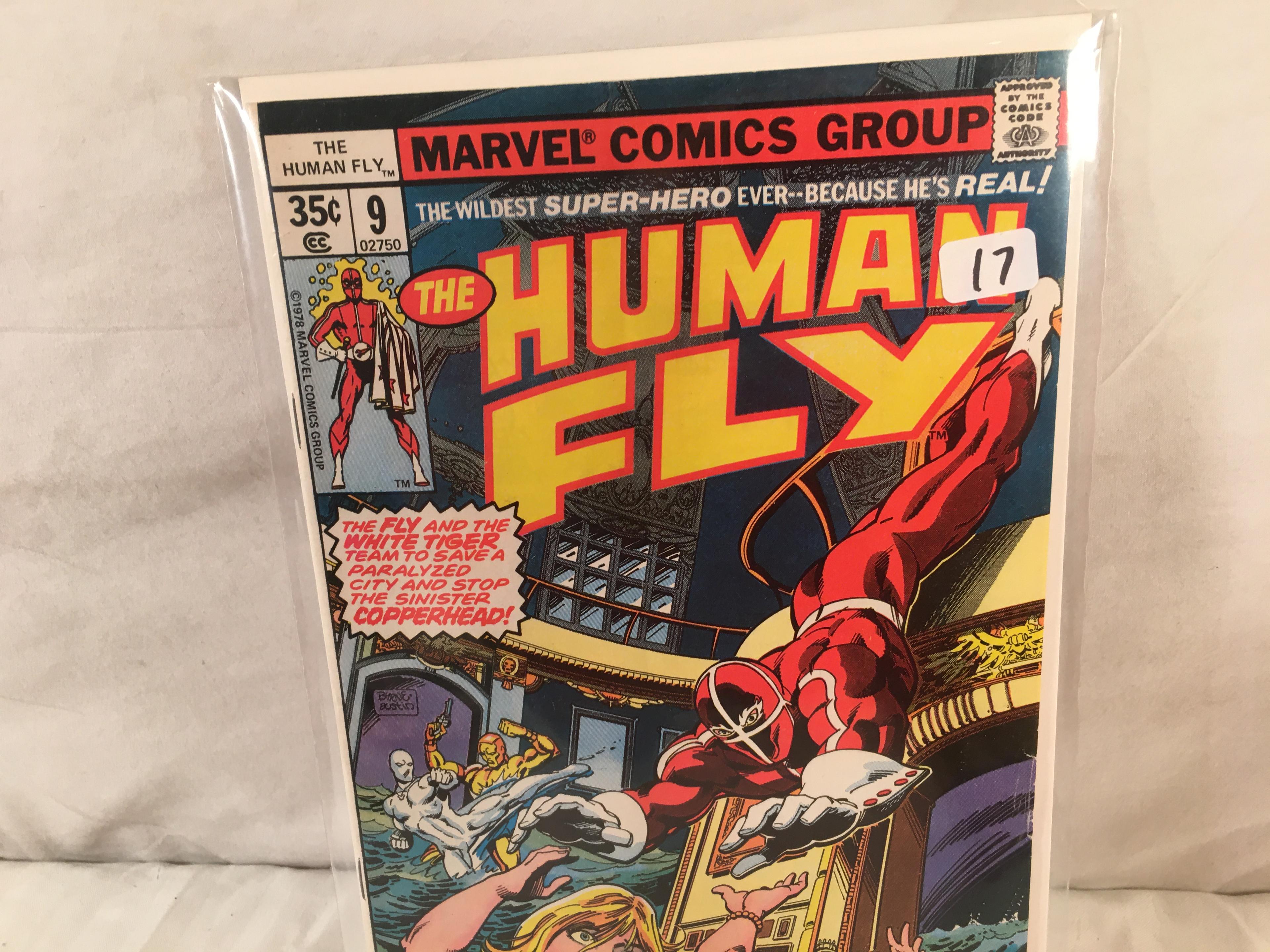 Collector Vintage Marvel Comics The Human Fly Doomsday Dawns At Night Comic Book No. 9