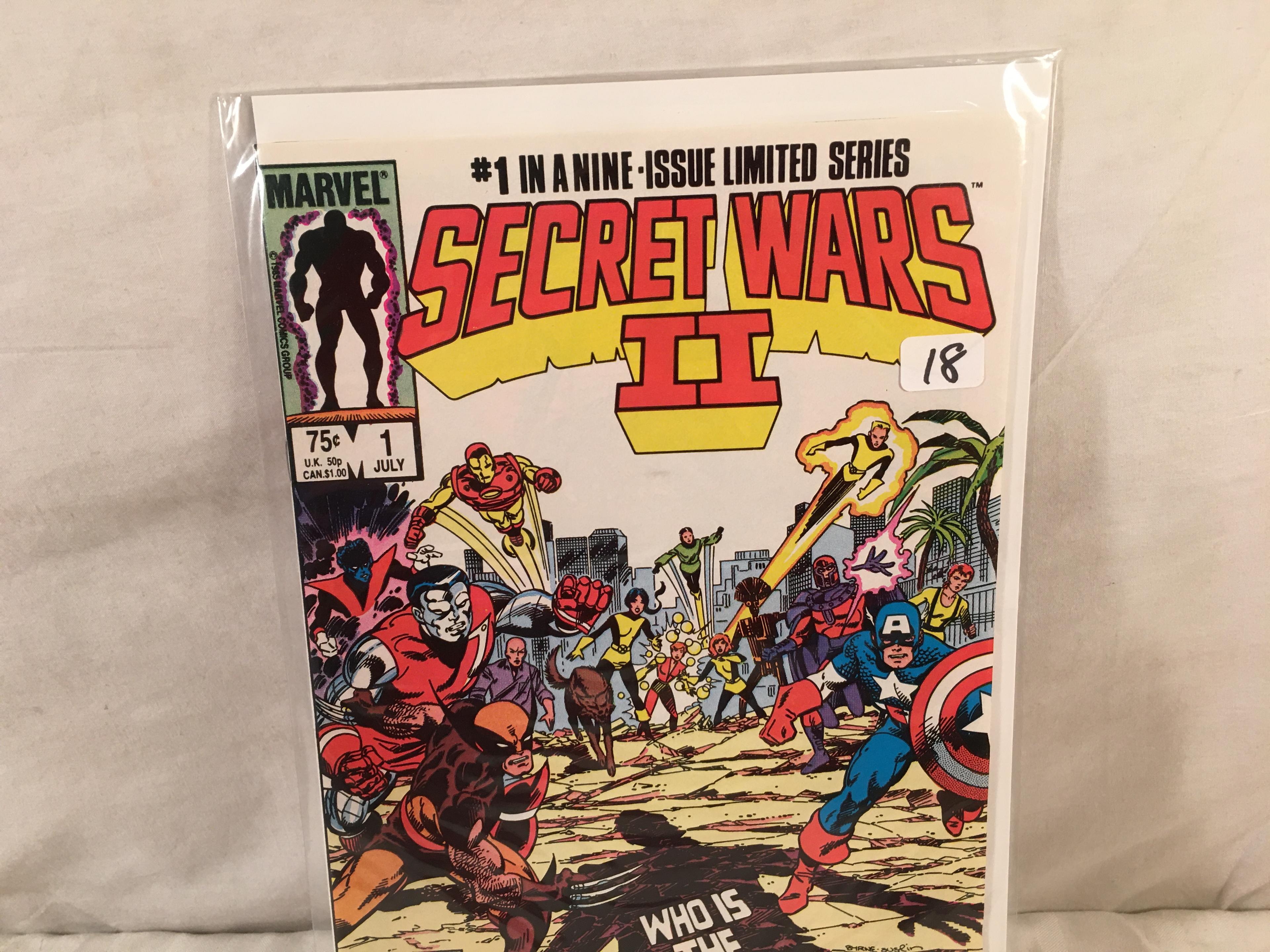 Collector Vintage Marvel Comics #1 In A Nine Secret Wars 2 Who Is The Beyonder Comic No. 1