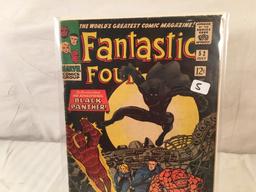 Collector Vintage Marvel Comics The Fantastic Four Black Panther Comic Book No. 52