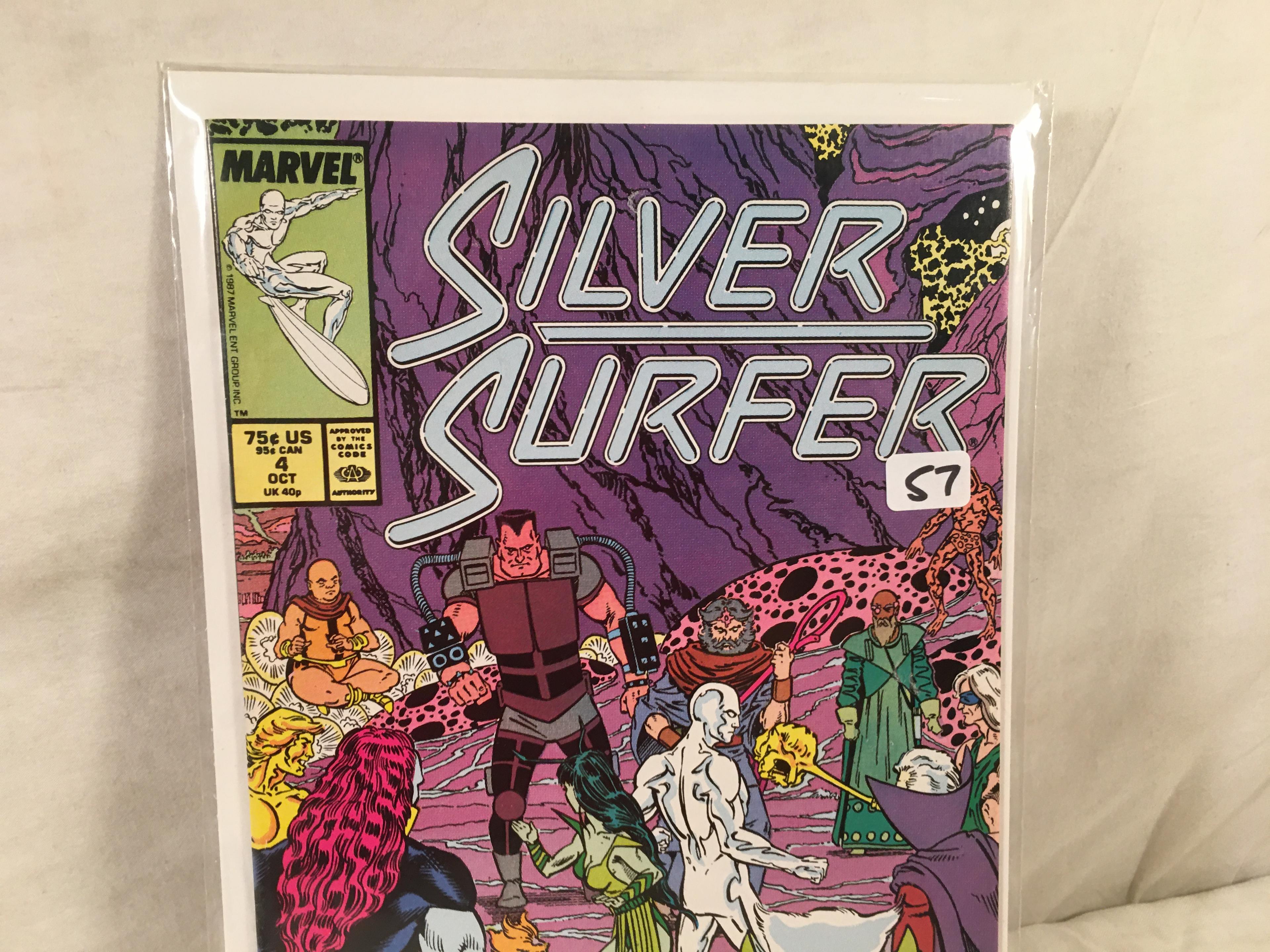 Collector Vintage Marvel Comics Silver Surfer Comic Book No. 4