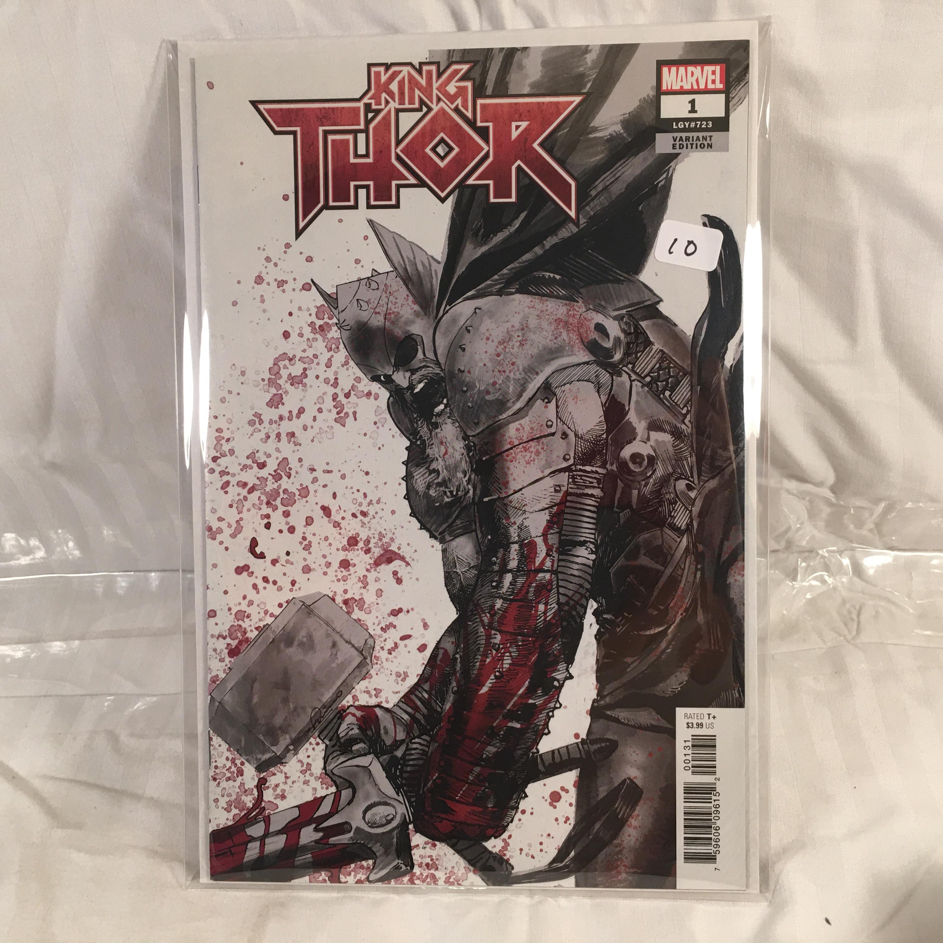 Collector Modern Marvel Comics King Thor VARIANT EDITION  lgy#723 Comic Book No.1