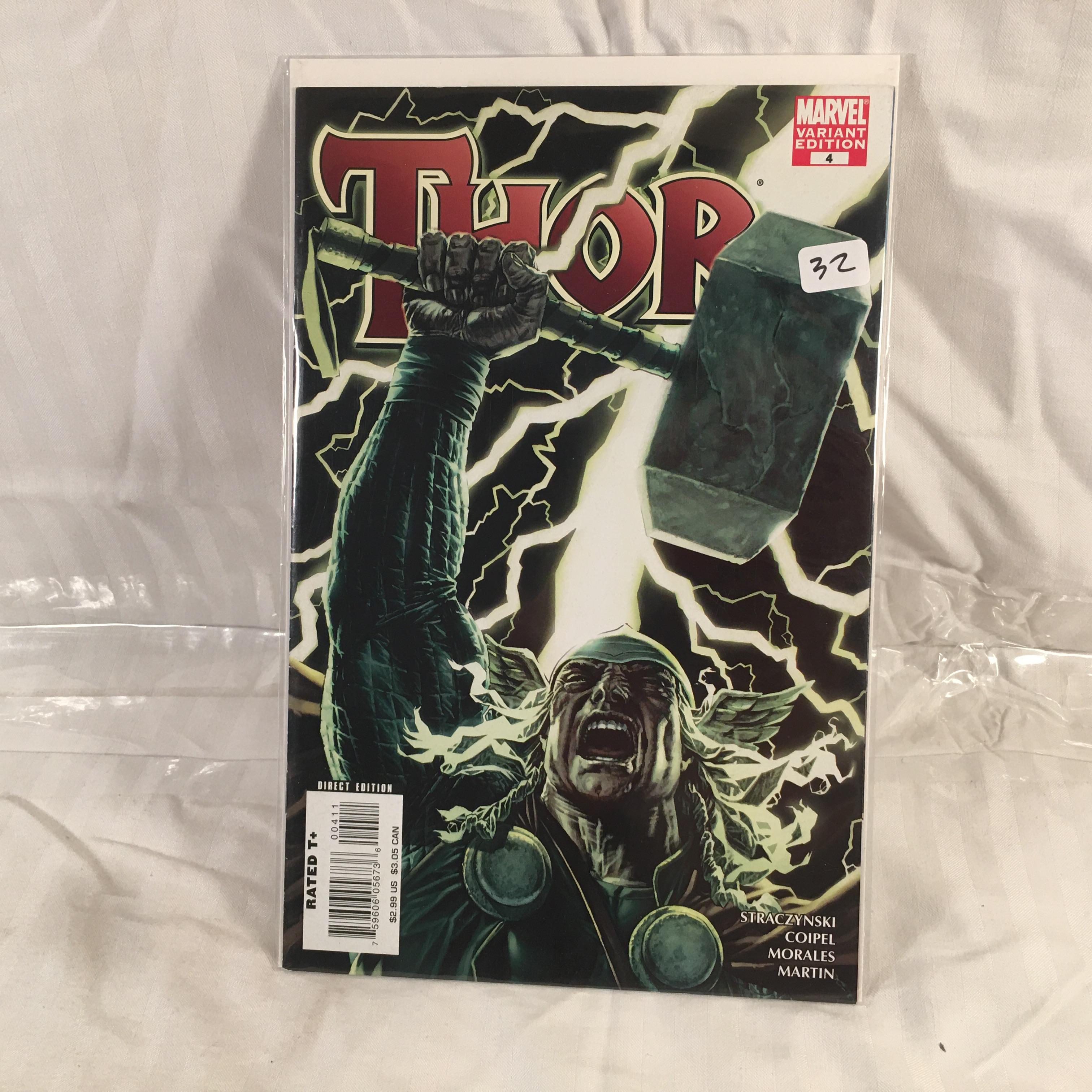 Collector Modern Marvel Comics  Thor VARIANT EDITION  No.4 Comic Book