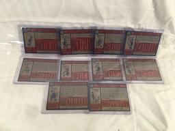 Lot of 10 Pcs Collector Vintage NBA Basketball Sport Trading Assorted Cards and Players