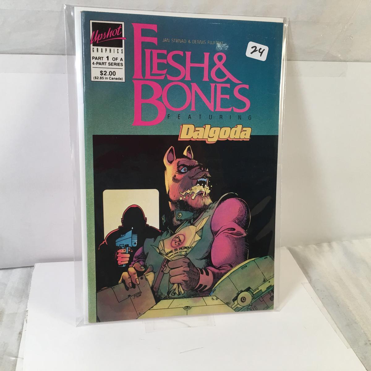 Collector Modern Comics Upshot Graphics F:esh & Bones Featuring Dalgoda Comic Book #1