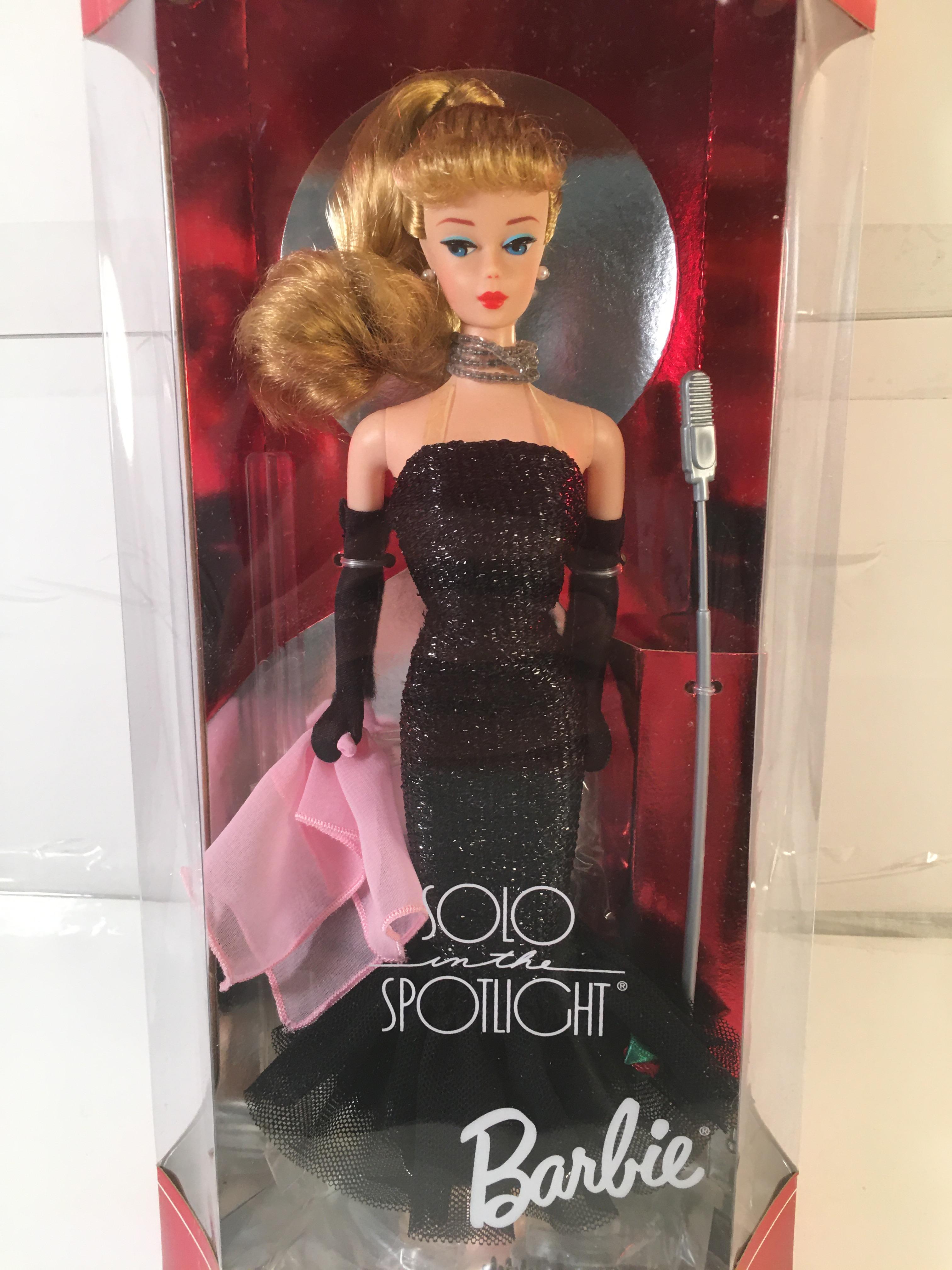 Collector Barbie Mattel Edition  Solo in the Spotlight Barbie Doll 12.5"Tall Box