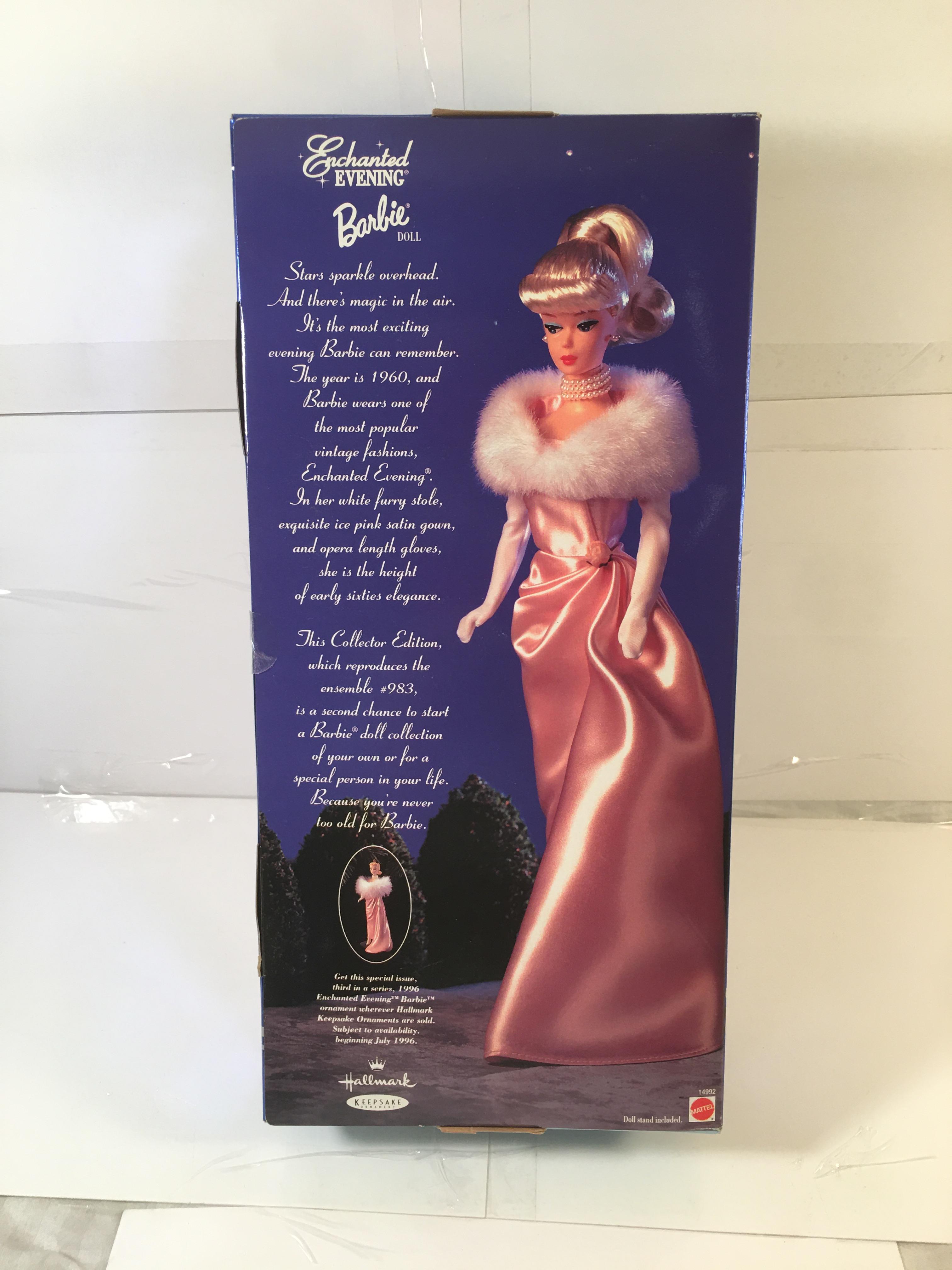 Collector Barbie Mattel Edition Enchanted Evening Barbie Doll 12.5"Tall Box