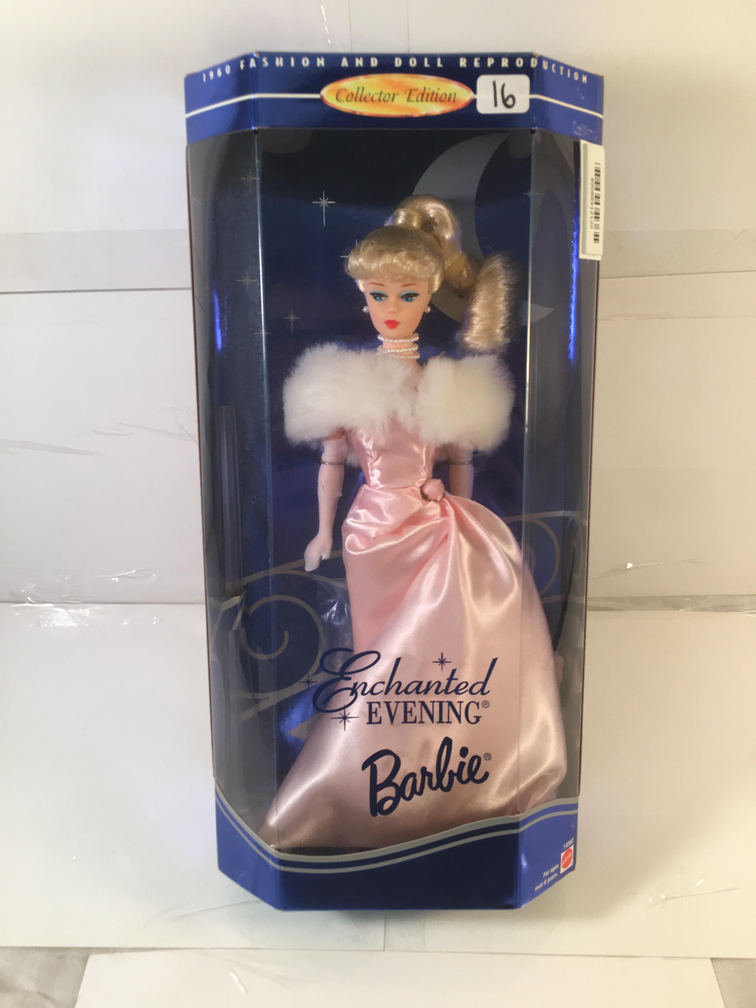 Collector Barbie Mattel Edition Enchanted Evening Barbie Doll 12.5"Tall Box