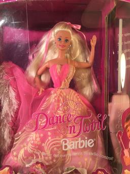 Collector Barbie  Mattel Dance 'N Twirl Barbie Mattel Doll 14'tall Box Has Damage