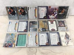 Lot of 18 Pcs Collector Modern NBA Basketball Sport Trading Assorted Cards and Players - See Photos