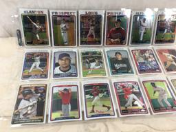 Lot of 18 Pcs Collector Modern Baseball Sport Trading Assorted Cards and Players - See Pictures