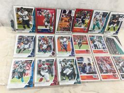 Lot of 18 Pcs Collector Modern NFl Footbal Sport Trading Assorted Cards and Players - See Pictures