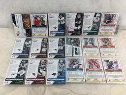 Lot of 18 Pcs Collector Modern NFl Footbal Sport Trading Assorted Cards and Players - See Pictures