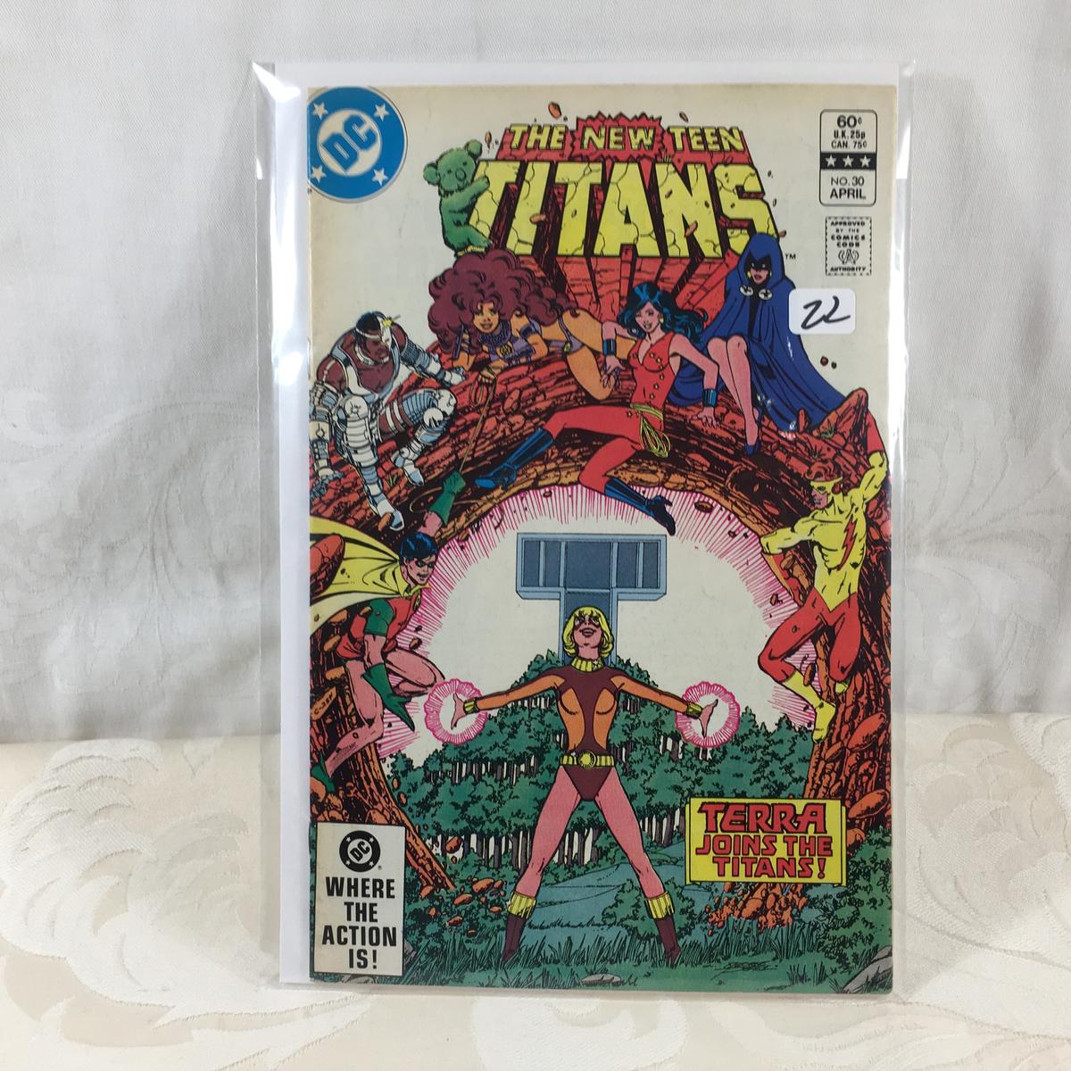 Collector Vintage DC Comics The New Teen Titans Comic Book No.30
