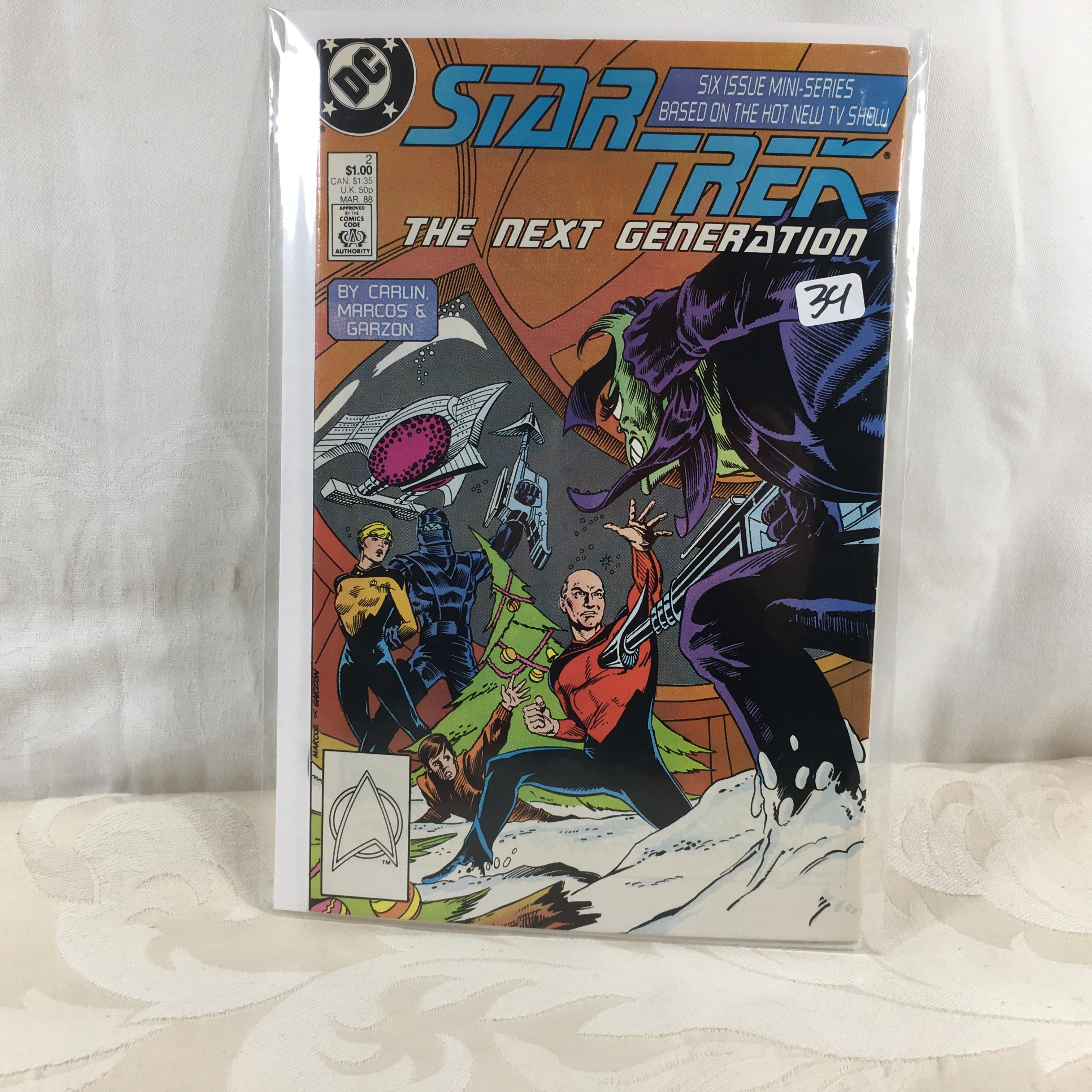 Collector Vintage DC Comics Star Trek The Next Generation Comic Book No.2