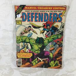 Collector Oversized Vintage Marvel Treasury Edition The Defenders Magazine #16