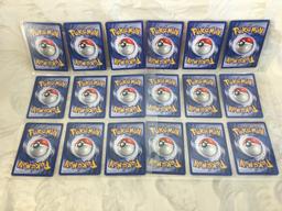 Lot of 18 Pcs Collector Pokemon Trading Game Assorted Cards - See Pictures