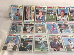 Lot of 18 Pcs Collector Vintage Sport Baseball Sport Trading Assorted Cards & Players -See Pictures