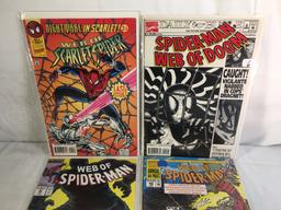 Lot of 4 Pcs Collector Marvel Comics Web Of Spider-man Comic Books No.2.4.10.39.