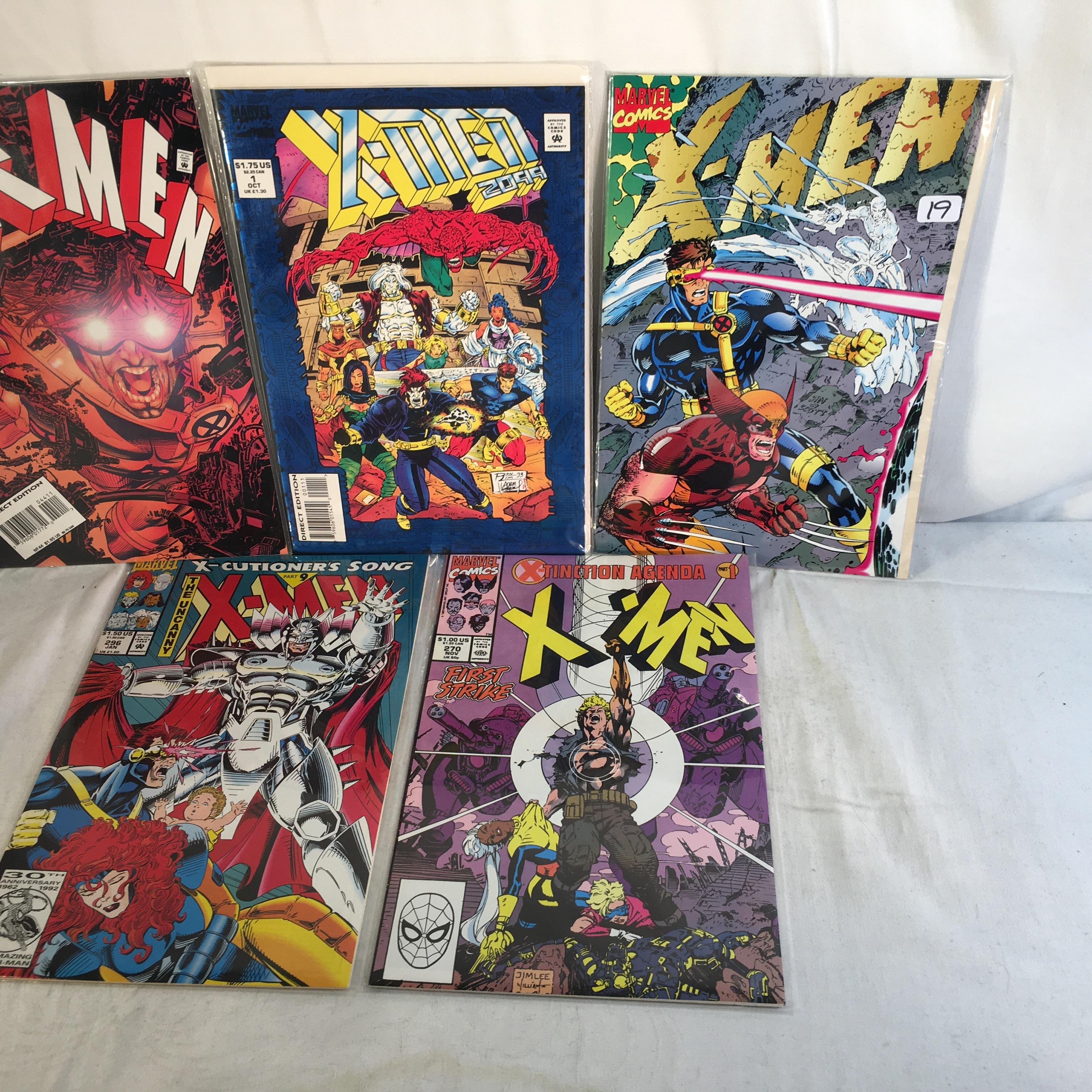 Lot of 5 Pcs collector Modern Marvel Comics X-Men Comic Books No.1.1.44.270.296.