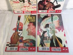 Lot of 4 Pcs collector Modern Marvel Comics X-Men Legacy Comic Books No.5.6.7.8.