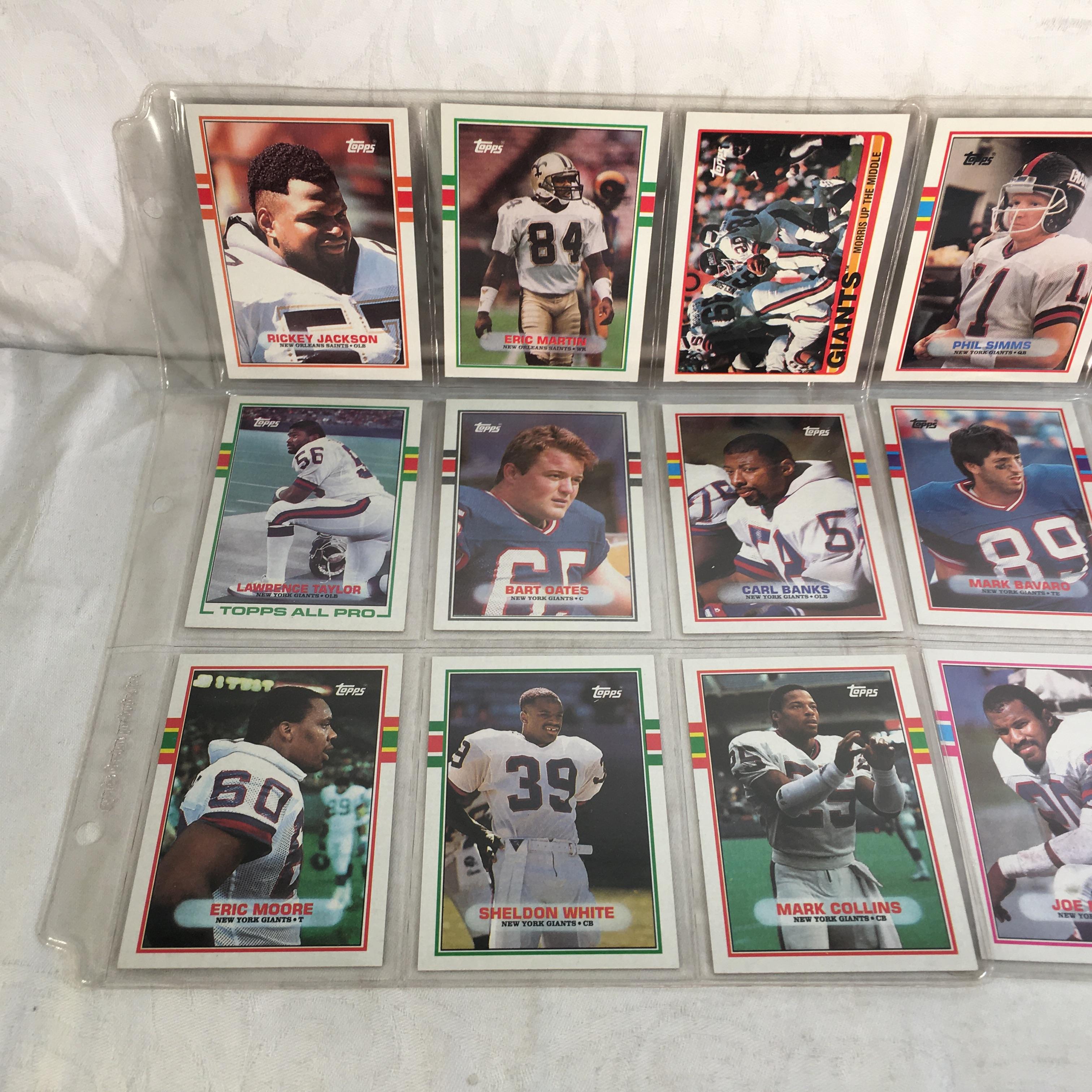 Lot of 18 Pcs Collector Vintage NFL Football Sport Trading Assorted Players & Cards -See Photos