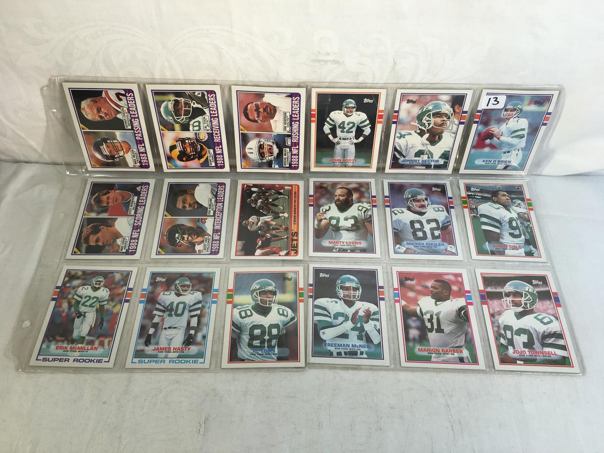 Lot of 18 Pcs Collector Vintage NFL Football Sport Trading Assorted Players & Cards -See Photos