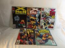 Lot of 5 Pcs Collector Marvel Comics Classic X-Men Unlimited Comics No.1.13.14.16.17.