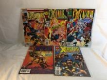 Lot of 5 Pcs Collector Modern Marvel Comics Excalibur Comics No.109.110.111.132.142.