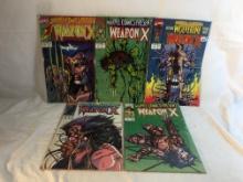 Lot of 5 Pcs Collector Modern Marvel Comics Wolverine & Weapon X No.72.73.74.75.78.
