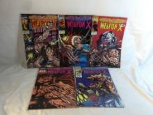 Lot of 5 Pcs Collector Modern Marvel Comics Presents Weapon X Comics No.79.81.82.83.84.