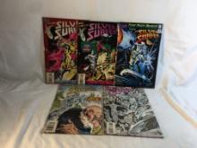 Lot of 5 Pcs Collector Modern Marvel Comics The Silver Surfer Comics No.1.97.99.131.2