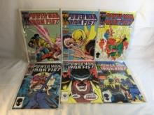 Lot of 6 Pcs Vintage Marvel Comics Power Man & Iron Fist Comic Books No.113.119.120.122.123.124.