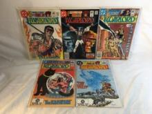 Lot of 5 Pcs Collector Vintage DC Comics The Warlord Comic Books No.56.57.61.62.63.