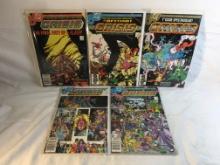 Lot of 5 Pcs Collector Vintage DC Comics Crisis On Infinite Earths Comic Books No.1.2.8.9.11.