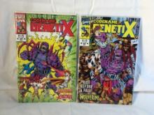 Lot of 2 Pcs Collector Modern Marvel Comics Codename: Cenetix  No.2.4.