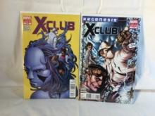 Lot of 2 Pcs Collector Modern Marvel Comics Regenesis X-Club Comics No.1.3.