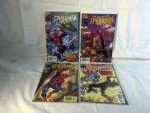 Lot of 4 Pcs Collector Modern Marvel Spectacular Spider-man Comic Books No.253.254.256.257.