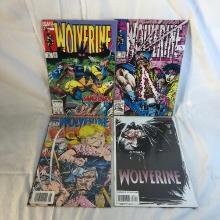 Lot of 4 Collector Vintage Marvel Comics Wolverine Comic Books No.61.69.82.84.