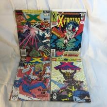 Lot of 4 Collector Vintage Marvel Comics X-Factor Comic Books No.1.5.6.52.