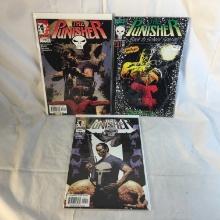 Lot of 3 Collector Vintage Marvel Comics The Punisher Comic Books No.1.3.4.