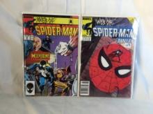 Lot of 2 Collector Vintage Marvel Comics Web Of Spider-man  Comic Books No.2.29.